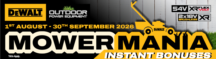 DEWALT Mower Mania Aug-Sep 2026 